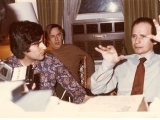 Uri with maestro pianist Byron Janis