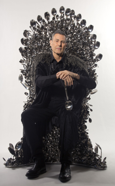 Uri Geller Kellogg's Throne of Spoons.