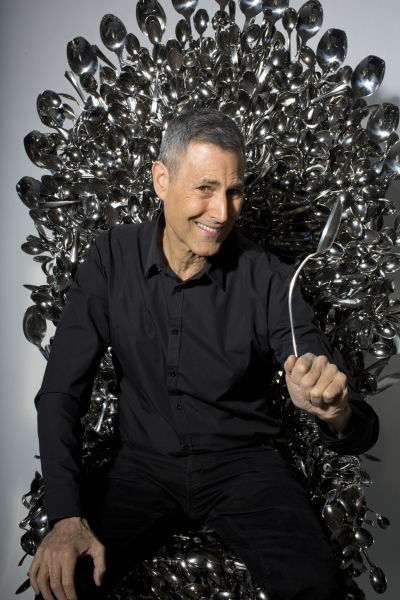 Uri Geller Kellogg's Throne of Spoons.