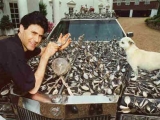 Uri Geller with The Geller Effect Cadillac