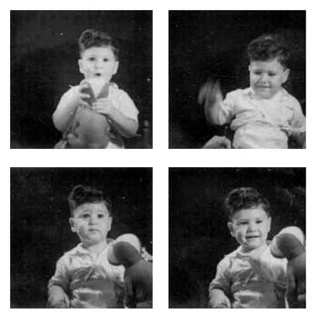 Uri Geller as young boy.