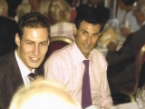 With son Daniel Geller