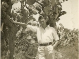 Uri's Father Tibor in Palestine.