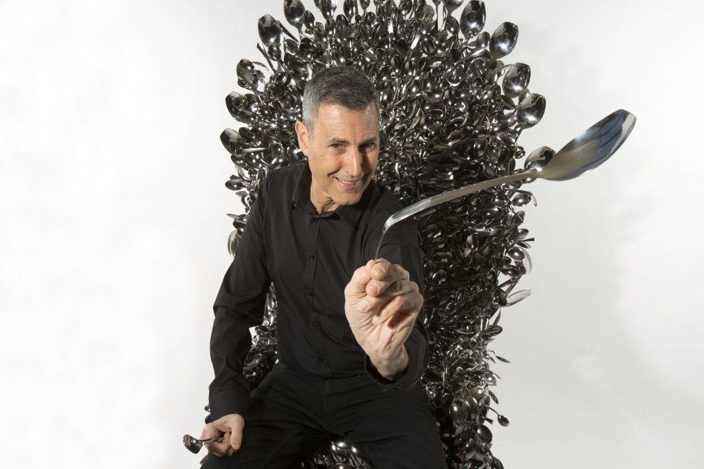 Uri Geller Throne of Spoons.