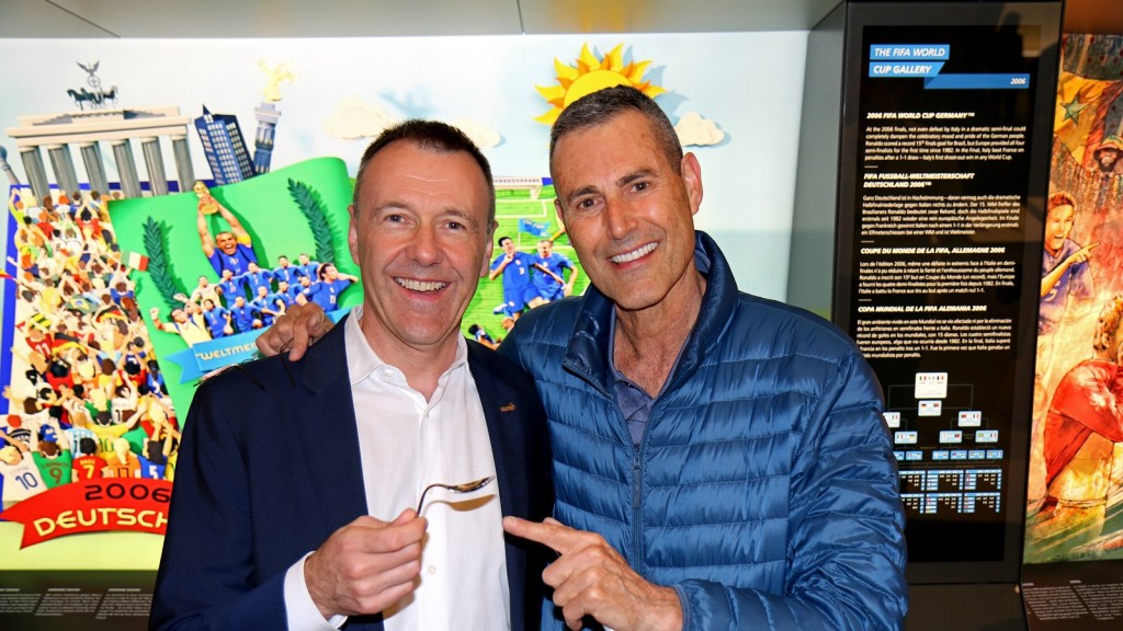 Uri Geller Impresses Fifa Museum.