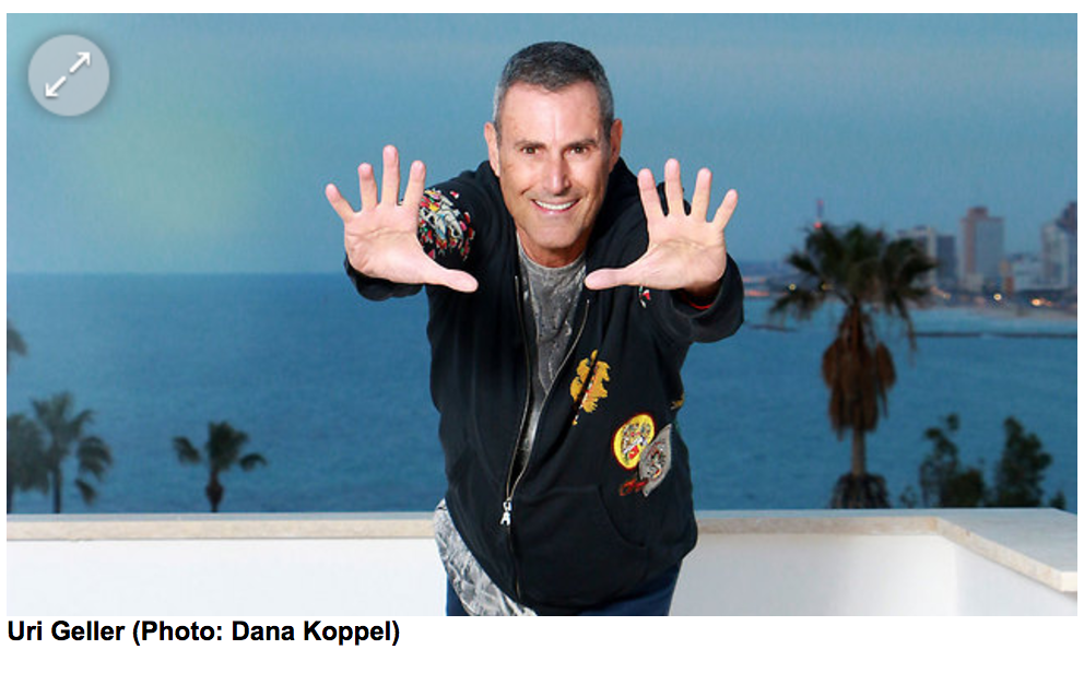 Uri Geller Ynet News.