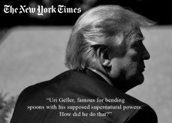 Trump Uri Geller Nytimes